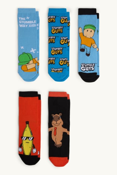 Children Boys - Socks - blue