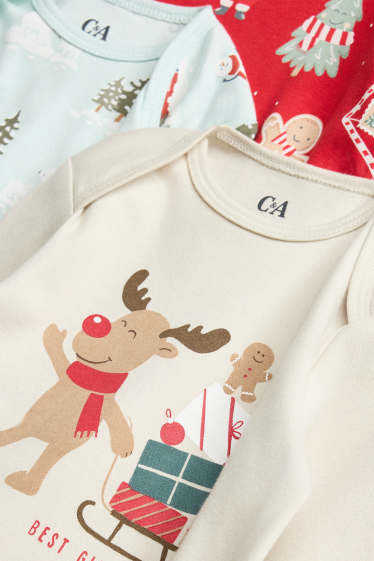 Neonati - Body neonati - beige / blu