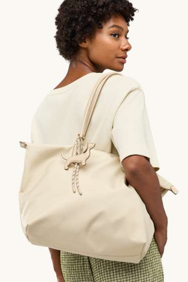 Damen - Großer Shopper - braun