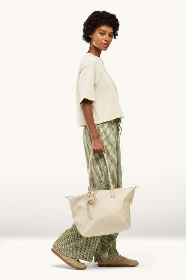 Damen - Großer Shopper - braun