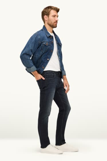 Herren - Slim Jeans - dunkeljeansblau