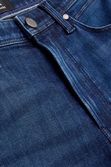 Home - Straight Jeans - texà blau
