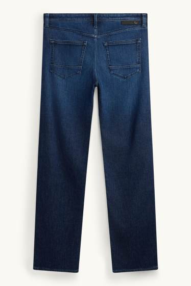 Home - Straight Jeans - texà blau