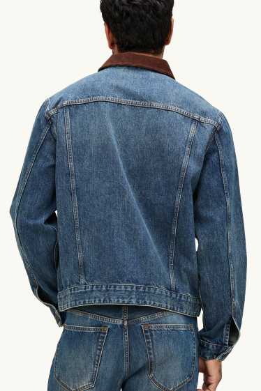 Men - Denim jacket - blue denim