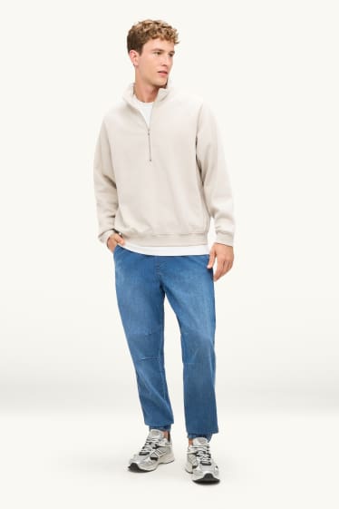 Home - Tapered jeans - LYCRA ® - texà blau