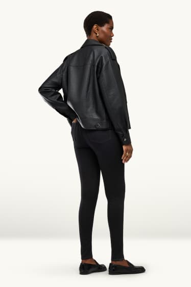 Women - Jegging jeans - high waist - black