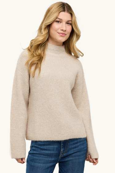 Women - Jumper - light beige