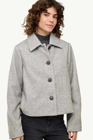 Women - Jacket - gray-melange