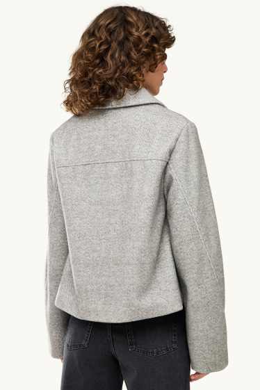 Women - Jacket - gray-melange
