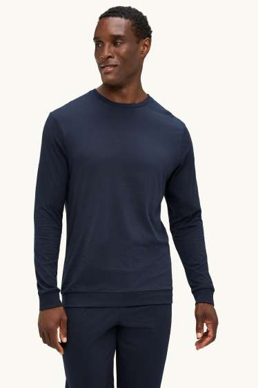 Home - Pijama - blau fosc