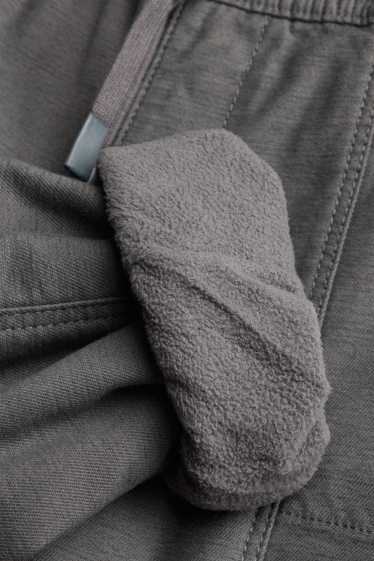 Kinder Jungen - Thermo-Jogginghose - dunkelgrau