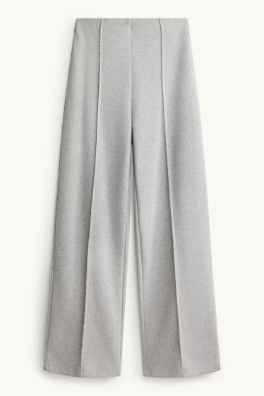 Femmes - Pantalon jogging - gris clair