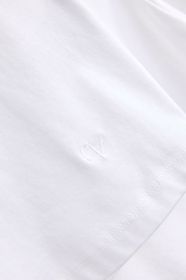 Hommes - T-shirt - regular fit - blanc