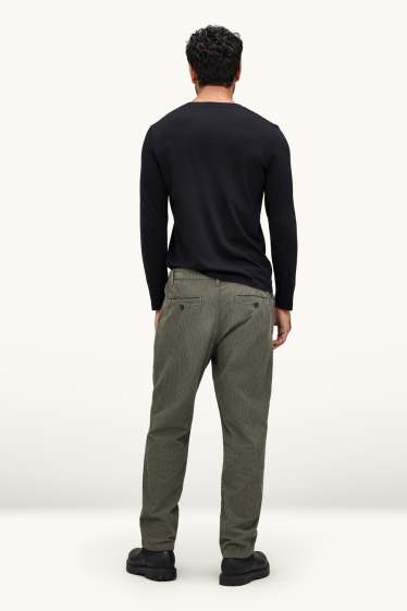 Home - Xinos de pana - tapered fit - verd fosc