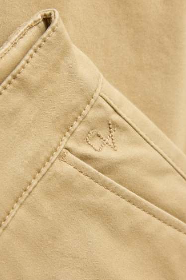 Hommes - Chino - regular fit - LYCRA® - beige