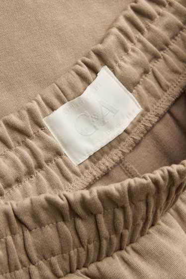 Heren - Joggingbroek - beige