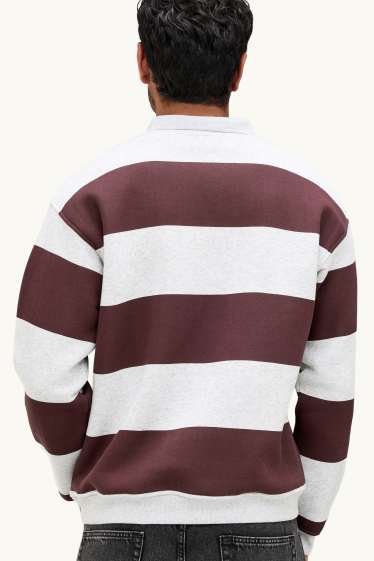 Men - Sweatshirt - gray / brown
