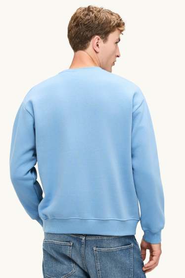 Heren - Spider-Man - sweatshirt - lichtblauw