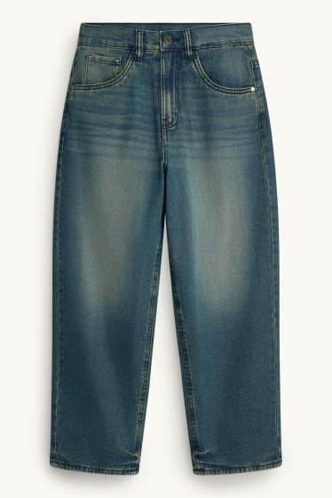 Copii - Băieți - Skater jeans - jeans termoizolanți - denim-albastru