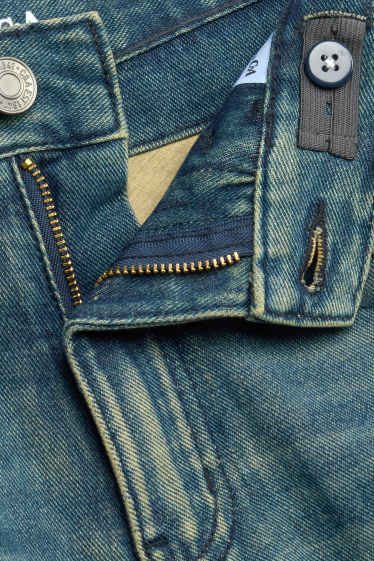 Copii - Băieți - Skater jeans - jeans termoizolanți - denim-albastru