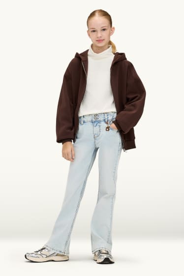 Bambine - Orsacchiotto - bootcut jeans - LYCRA® - jeans blu