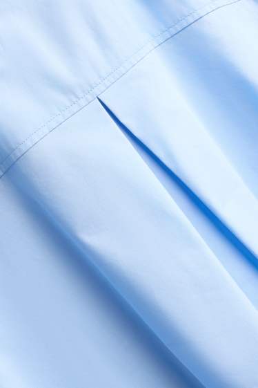 Dona - Brusa camisera - blau clar