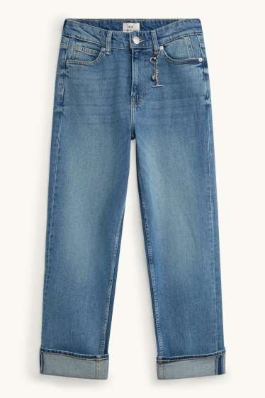 Donna - Boyfriend jeans - vita media - jeans blu