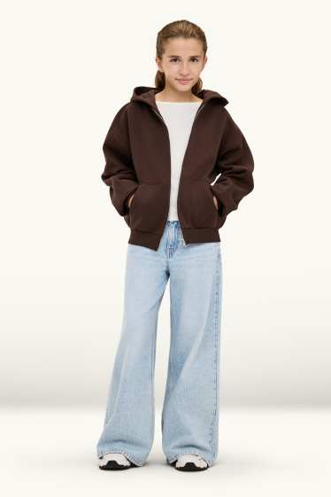 Nena - Wide Leg Jeans - texà blau clar