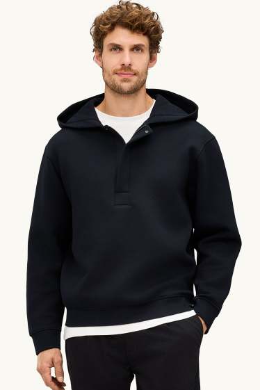 Men - Hoodie - black