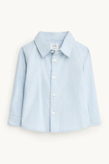 Baby Boys - Baby outfit - 3 piece - blue / beige