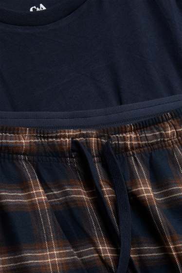 Heren - Pyjama - blauw