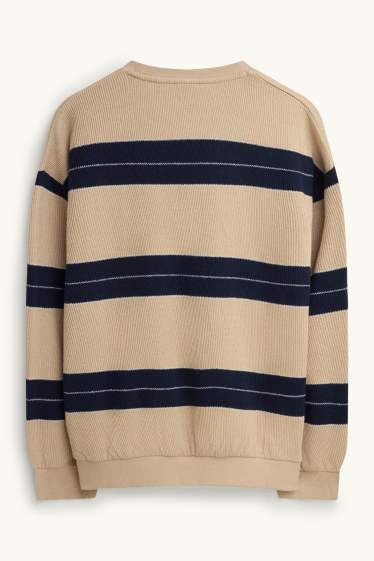 Men - T-shirt - beige