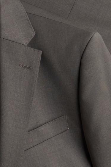 Damen - Longblazer - Regular Fit - grau