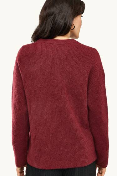 Women - Jumper - bordeaux