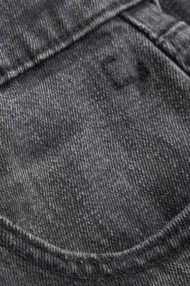 Herren - Straight Jeans - Selvedge - dunkeljeansgrau