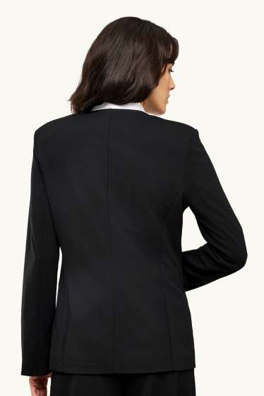 Women - Business blazer - regular fit - black