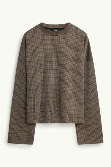 Women - Sweatshirt - taupe