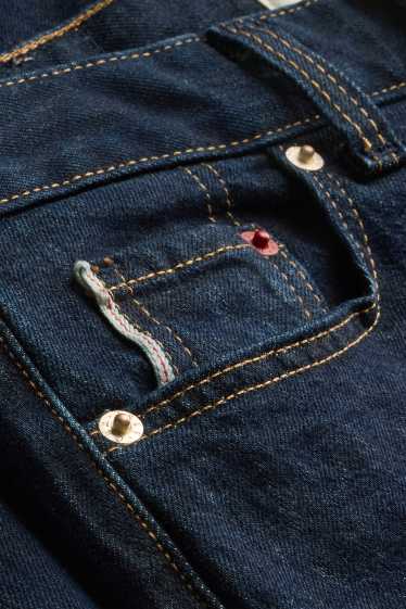Uomo - Regular jeans - selvedge - jeans blu scuro