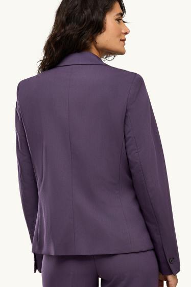 Femmes - Blazer de bureau - cintré - violet