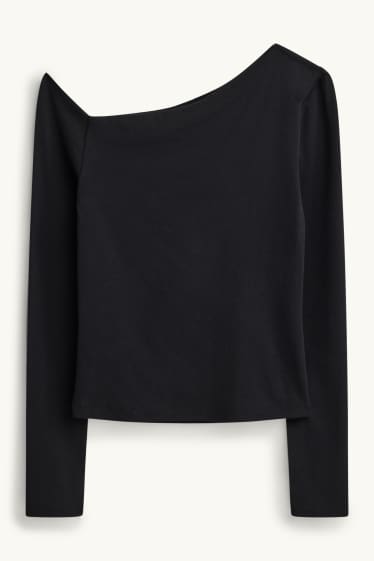 Women - Long sleeve top - black