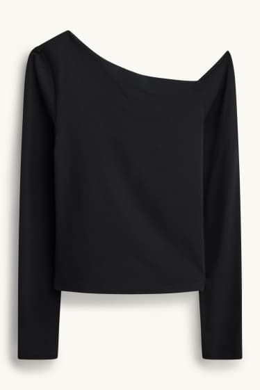 Women - Long sleeve top - black