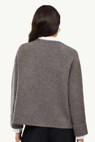 Women - Cardigan - dark gray