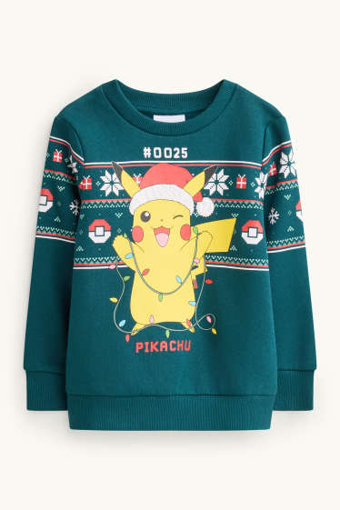 Nen - Pokémon - Pikachu - dessuadora nadalenca - petroli