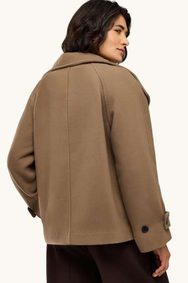 Damen - Jacke - hellbraun