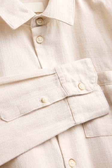 Enfants garçons - Chemise - blanc crème