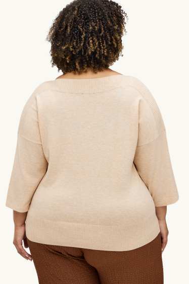 Donna - Maglione - beige chiaro