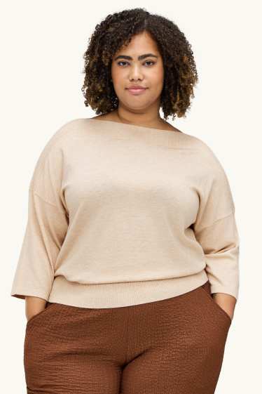 Donna - Maglione - beige chiaro