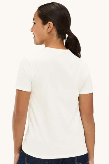 Kinder Mädchen - Kurzarmshirt - weiss