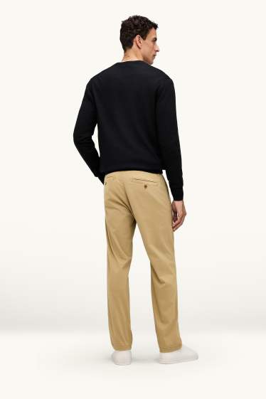 Hommes - Chino - regular fit - LYCRA® - beige