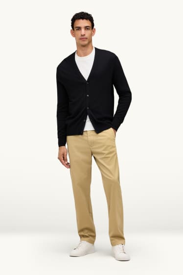 Hommes - Chino - regular fit - LYCRA® - beige